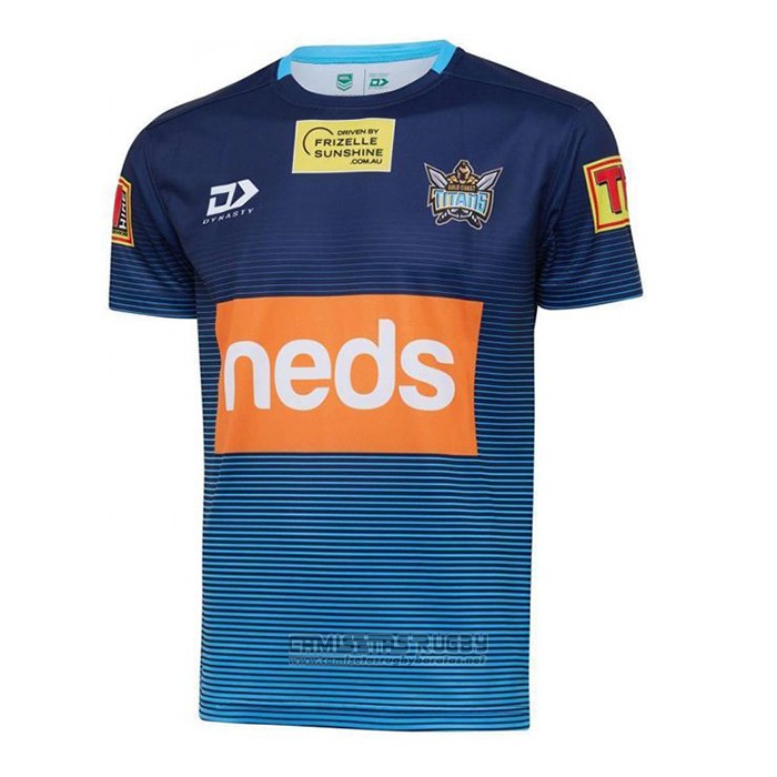 Camiseta Gold Coast Titans Rugby 2020 Entrenamiento